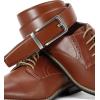 imageCHAOREN Click Belts for Men  Mens Ratchet Belt 1 38quot for Dress Pants  Perfect Companion to Mens OxfordsSienna