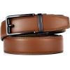 imageCHAOREN Click Belts for Men  Mens Ratchet Belt 1 38quot for Dress Pants  Perfect Companion to Mens OxfordsTan
