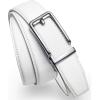 imageCHAOREN Click Belts for Men  Mens Ratchet Belt 1 38quot for Dress Pants  Perfect Companion to Mens OxfordsWhite