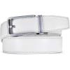 imageCHAOREN Click Belts for Men  Mens Ratchet Belt 1 38quot for Dress Pants  Perfect Companion to Mens OxfordsWhite
