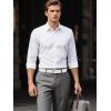 imageCHAOREN Mens Belts Leather 1 18quot for Gift Men  Perfect Companion to Mens Dress ShoesClassic White