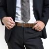 imageCHAOREN Mens Belts Leather 1 18quot for Gift Men  Perfect Companion to Mens Dress ShoesCognac