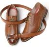 imageCHAOREN Mens Belts Leather 1 18quot for Gift Men  Perfect Companion to Mens Dress ShoesTan