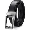 imageCHAOREN Click Belts for Men  Mens Ratchet Belt 1 38quot for Dress Pants  Perfect Companion to Mens OxfordsSilver
