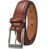 imageCHAOREN Mens Belts Leather 1 18quot for Gift Men  Perfect Companion to Mens Dress ShoesBasic Brown