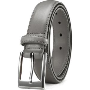 imageCHAOREN Mens Belts Leather 1 18quot for Gift Men  Perfect Companion to Mens Dress ShoesGrey
