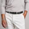 imageCHAOREN Mens Belt Leather Ratchet Belt  Customizable Fit Effortless Style 35mmForged Texture  Black