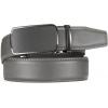 imageCHAOREN Mens Belt Leather Ratchet Belt  Customizable Fit Effortless Style 35mmLight Gray