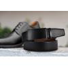 imageCHAOREN Mens Belt Leather Ratchet Belt  Customizable Fit Effortless Style 35mmNight  Black