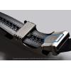 imageCHAOREN Mens Belt Leather Ratchet Belt  Customizable Fit Effortless Style 35mmPure Black