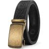 Bronze Gold / Full Grain Flower Black