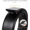 imageCHAOREN Leather Ratchet Belt for men 1 38quot for Dress Pants  Micro Adjustable Belt Fit EverywhereBlack1