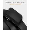 imageCHAOREN Leather Ratchet Belt for men 1 38quot for Dress Pants  Micro Adjustable Belt Fit EverywhereBlack4