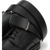 imageCHAOREN Leather Ratchet Belt for men 1 38quot for Dress Pants  Micro Adjustable Belt Fit EverywhereBlack4