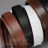 imageCHAOREN Leather Ratchet Belt for men 1 38quot for Dress Pants  Micro Adjustable Belt Fit EverywhereComfort  Basic Tan