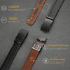 imageCHAOREN Leather Ratchet Belt for men 1 38quot for Dress Pants  Micro Adjustable Belt Fit EverywhereComfort  Basic Tan