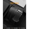 imageCHAOREN Leather Ratchet Belt for men 1 38quot for Dress Pants  Micro Adjustable Belt Fit EverywhereComfort  Carbon Black