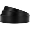 imageCHAOREN Ratchet Belt Replacement Strap 1 38 Leather Belt Strap for 40MM Slide Click BuckleEpic  Black