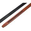 imageCHAOREN Ratchet Belt Replacement Strap 1 38 Leather Belt Strap for 40MM Slide Click BuckleEpic  Black
