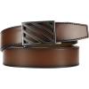 imageCHAOREN Ratchet Belt Replacement Strap 1 38 Leather Belt Strap for 40MM Slide Click BuckleEpic  Brown