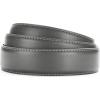 imageCHAOREN Ratchet Belt Replacement Strap 1 38 Leather Belt Strap for 40MM Slide Click BuckleGray