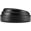 imageCHAOREN Ratchet Belt Replacement Strap 1 38 Leather Belt Strap for 40MM Slide Click BuckleLitchi Black