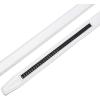imageCHAOREN Ratchet Belt Replacement Strap 1 38 Leather Belt Strap for 40MM Slide Click BuckleWhite