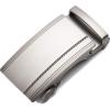 imageCHAOREN 40mm Ratchet Belt Buckle Only for 1 38 Slide Belt Strap Automatic Click Buckle AdjustableBlack  Silver