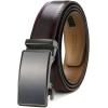 imageCHAOREN 40mm Ratchet Belt Buckle Only for 1 38 Slide Belt Strap Automatic Click Buckle AdjustableCharcoal Grey