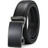 imageCHAOREN 40mm Ratchet Belt Buckle Only for 1 38 Slide Belt Strap Automatic Click Buckle AdjustableGrey