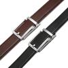 imageCHAOREN 40mm Ratchet Belt Buckle for 1 38 Slide Belt Strap Click Buckle Adjustable Skeleton ShapeSilver
