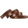 imageCHAOREN Ratchet Belt Strap Only 1 14quot Replacement Leather Belt for 32mm BuckleBrown Cognac