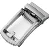 imageCHAOREN 32mm Ratchet Belt Buckle Only for 1 14 Slide Belt Strap  Automatic Click Buckle AdjustableSilver