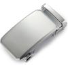 imageCHAOREN 40mm Ratchet Belt Buckle Only for 1 38 Slide Belt Strap Automatic Click Buckle AdjustableZcsilver