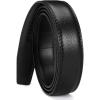 imageCHAOREN Ratchet Belt Strap Only 1 14quot Replacement Leather Belt for 32mm BuckleDark Black