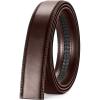 imageCHAOREN Ratchet Belt Strap Only 1 18 Replacement Leather Belt 125quot without Buckle