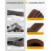 imageCHAOREN Leather Belt for Men 38mm Mens Belts Casual Handmade Full Grain Leather Belt for JeansClassic Brown
