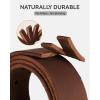 imageCHAOREN Leather Belt for Men 38mm Mens Belts Casual Handmade Full Grain Leather Belt for JeansClassic Brown