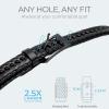 imageCHAOREN Leather Braided Belts for Men  1 18quot Mens Casual Woven Leather Belt for Dress PantsDark Brown