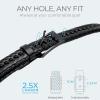 imageCHAOREN Leather Braided Belts for Men  1 18quot Mens Casual Woven Leather Belt for Dress PantsSaddle