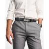 imageCHAOREN Leather Ratchet Belt Men 2 Pack  Customizable Fit Effortless Style 35mmBlackBeige