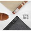imageCHAOREN Leather Ratchet Belt Men 2 Pack  Customizable Fit Effortless Style 35mmBrownBlack Night