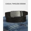 imageCHAOREN Leather Ratchet Belt Men 2 Pack  Customizable Fit Effortless Style 35mmFull Grain Flower BrownFlower Black