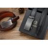 imageCHAOREN Mens Dress Belt Leather 2 Pack  Mens Ratchet Belt for Dress Shirt and Pants Every Occasion 32mmBlackDark Brown