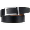 imageCHAOREN Reversible Belt for Men  Mens Belt Leather 1 38quot Black ampamp Brown for Dress Pants  Adjustable Belt Trim to Fit