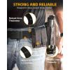 imageCHAOREN Tactical Belt Men  15quot Nylon Gun Belt  Quick Release EDC Work Belts for Concealed Carry MilitaryHollow Bright Black