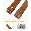 imageCHAOREN Western Belts for Men without Buckle  Cowboy Belt 15quot Full Grain Leather Belt for Jeans  One Solid Piece LeatherBrown