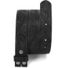 imageCHAOREN Western Belts for Men without Buckle  Cowboy Belt 15quot Full Grain Leather Belt for Jeans  One Solid Piece LeatherDistressed Black