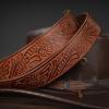 imageCHAOREN Western Belts for Men without Buckle  Cowboy Belt 15quot Full Grain Leather Belt for Jeans  One Solid Piece LeatherDistressed Brown