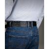 imageCHAOREN Western Belts for Men without Buckle  Cowboy Belt 15quot Full Grain Leather Belt for Jeans  One Solid Piece LeatherFull Grain Black